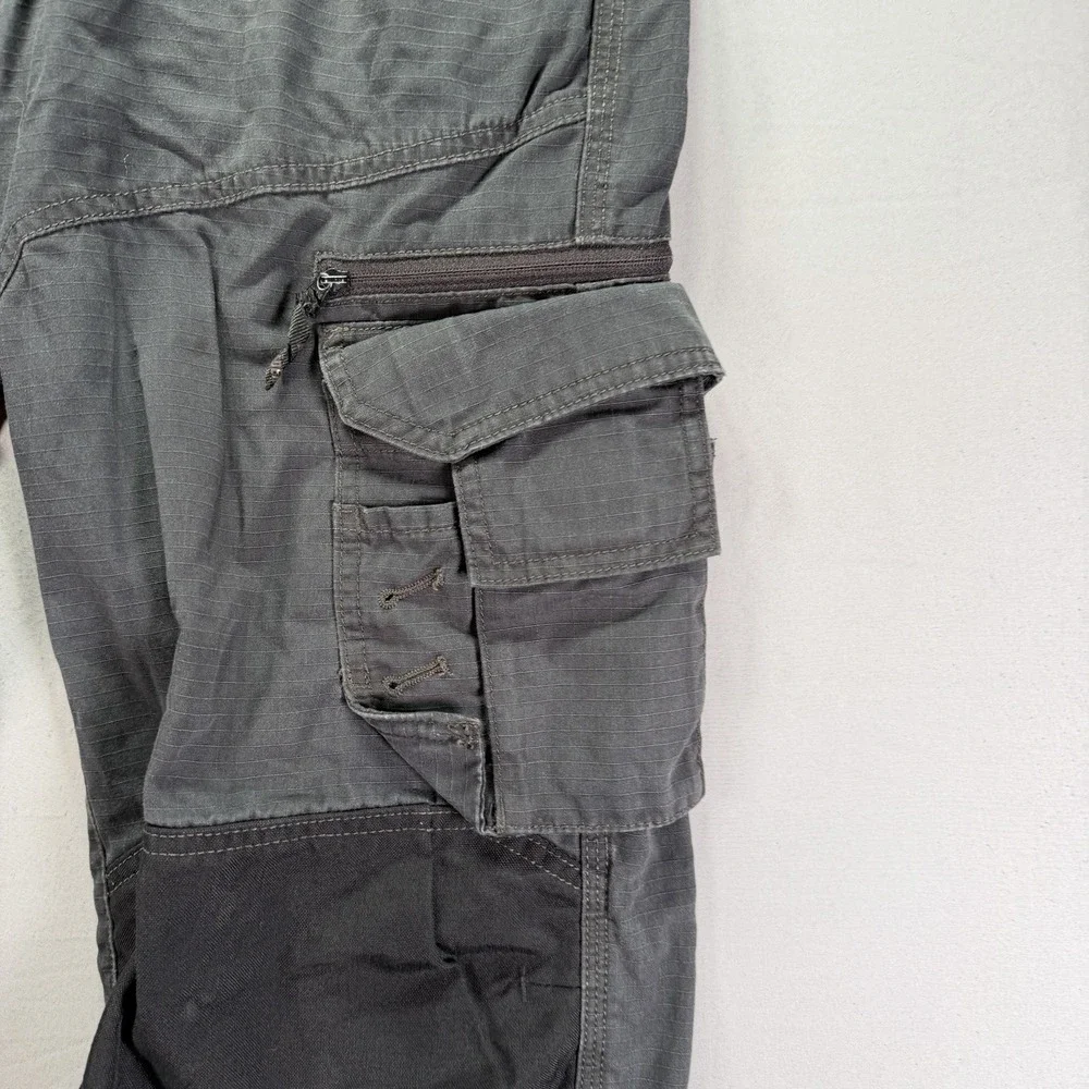 Blaklader Work Pants Mens 30x34 Black Cargo Ripstop BLK 1959 Workwear